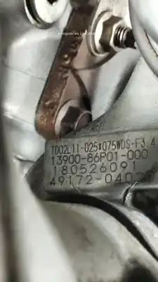 Pezzo di ricambio per auto di seconda mano motore completo per suzuki vitara (ly) 1.4 t allgrip (apk 414) riferimenti oem iam k14c  