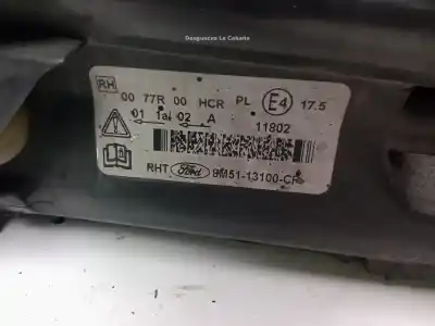 Peça sobressalente para automóvel em segunda mão farol / farolim direito por ford 5210 kkda referências oem iam 1754444  