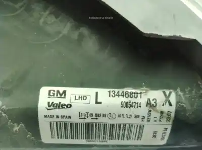 Pezzo di ricambio per auto di seconda mano faro anteriore sinistro per opel corsa d (s07) 1.3 cdti (l08 l68) riferimenti oem iam 13446801  