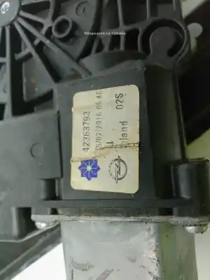 Pezzo di ricambio per auto di seconda mano alzacristalli anteriore destro per opel 10264 sinvalor riferimenti oem iam 42363793  