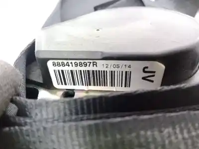 Peça sobressalente para automóvel em segunda mão cinto de segurança traseiro esquerdo por renault 7866 k4mp8 referências oem iam   