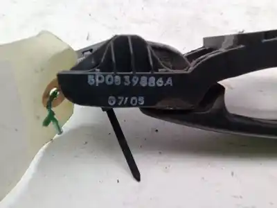 Peça sobressalente para automóvel em segunda mão puxador de porta direita por seat 5111 sinvalor referências oem iam   