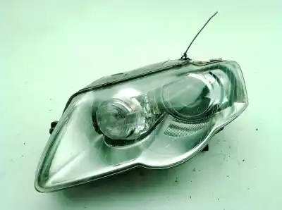 Second-hand car spare part LEFT HEADLIGHT for VOLKSWAGEN PASSAT 3C2 2.0 TDI 16V OEM IAM references 89315539  