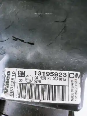 Peça sobressalente para automóvel em segunda mão farol / farolim esquerdo por opel 4650 z14xe referências oem iam   