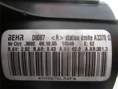 Second-hand car spare part heater blower motor for opel zafira b 1.9 cdti oem iam references   