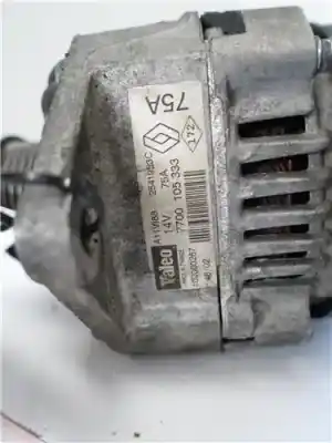 Peça sobressalente para automóvel em segunda mão alternador por renault kangoo (f/kc0) 1.9 diesel 64 cv / 47 kw referências oem iam   