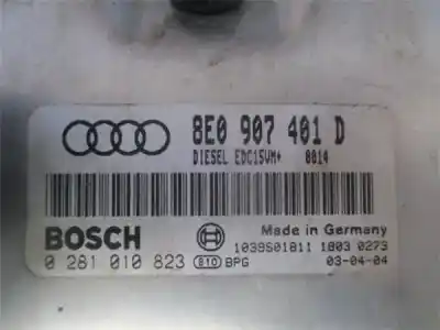 Second-hand car spare part ecu engine control for audi a4 berlina (8e) 2.5 v6 24v tdi oem iam references 0281010823  