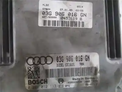 Second-hand car spare part ecu engine control for audi a4 avant (8e) 2.0 tdi 16v oem iam references 0281012113  
