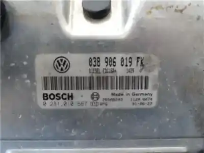 Second-hand car spare part ecu engine control for seat leon (1m1) 1.9 tdi syncro oem iam references 0281010687  