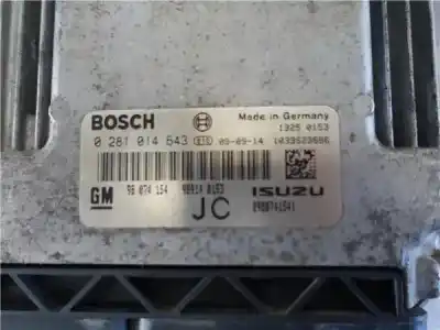 Автозапчасти б/у блок управления двигателем за opel astra h sedán (a04) 1.7 cdti (l69) ссылки oem iam 0281014643  