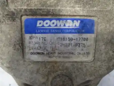 Peça sobressalente para automóvel em segunda mão compressor de ar condicionado a/a a/c por kia sorento (bl) 2.5 crdi referências oem iam 16150-17700 977013e000 , kia | 977013e050 , kia 