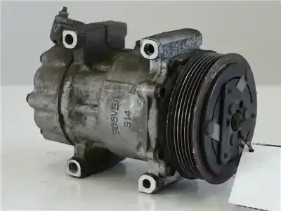Peça sobressalente para automóvel em segunda mão compressor de ar condicionado a/a a/c por citroen c2 1.6 16v cat (nfu / tu5jp4) referências oem iam 