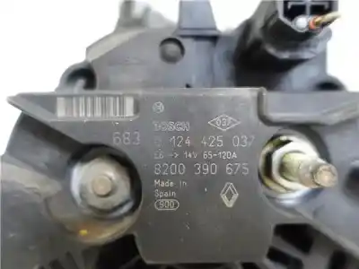 Second-hand car spare part alternator for renault modus / grand modus (f/jp0_) 1.5 dci (fp0f, jp0f) oem iam references   0124425037