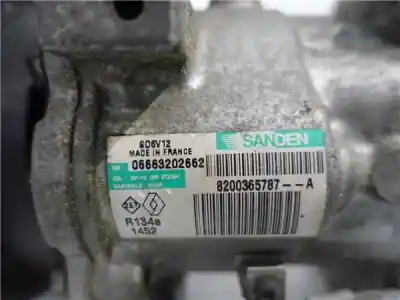 Автозапчастина б/у компресор кондиционера для renault modus / grand modus (f/jp0_) 1.5 dci (fp0f, jp0f) посилання на oem iam   06663202662