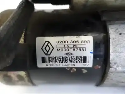 Peça sobressalente para automóvel em segunda mão motor de arranque por renault modus / grand modus (f/jp0_) 1.5 dci (fp0f, jp0f) referências oem iam   m000t87881