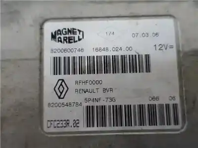 Second-hand car spare part ecu engine control for renault modus / grand modus (f/jp0_) 1.5 dci (fp0f, jp0f) oem iam references 8200548784  