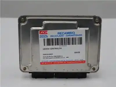 Second-hand car spare part ecu engine control for audi a4 berlina (8e) 2.5 v6 24v tdi oem iam references 