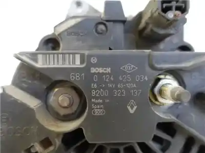 Автозапчастина б/у генератор для renault clio iii (br0/1, cr0/1) 1.4 16v посилання на oem iam   0124425034