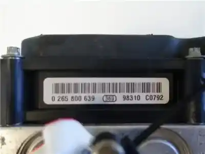 Peça sobressalente para automóvel em segunda mão abs por hyundai i30 (fd) 1.4 referências oem iam   0265231956