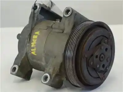 Peça sobressalente para automóvel em segunda mão compressor de ar condicionado a/a a/c por nissan almera (n16/e) 1.5 16v cat referências oem iam 