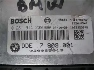 Pezzo di ricambio per auto di seconda mano centralina motore per bmw serie 1 berlina (e81/e87) 2.0 118d riferimenti oem iam bosch/0281014239  