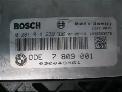 Peça sobressalente para automóvel em segunda mão centralina de motor uce por bmw serie 1 coupe (e82) 2.0 118d referências oem iam bosch/0281014239  