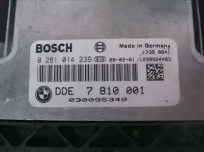 Автозапчасти б/у блок управления двигателем за bmw serie 1 berlina (e81/e87) 2.0 118d ссылки oem iam bosch/0281014239  