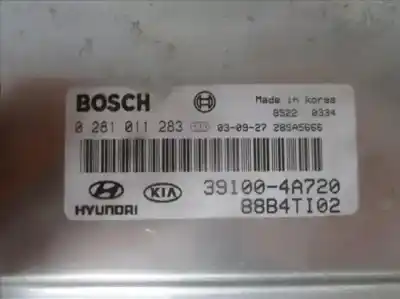 Second-hand car spare part ecu engine control for kia sorento (bl) 2.5 crdi oem iam references bosch/0281011579  