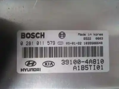Second-hand car spare part ecu engine control for kia sorento (bl) 2.5 crdi oem iam references bosch/0281011579  