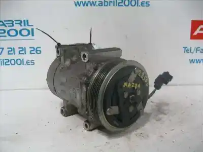 Peça sobressalente para automóvel em segunda mão compressor de ar condicionado a/a a/c por mazda 2 (b2w) 1.4 cd referências oem iam sanden/02457303762