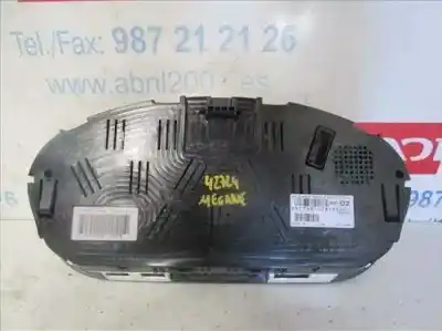 Автозапчастина б/у панель інструментів для renault megane iii fastback (bz0_) 1.5 dci (bz0d) посилання на oem iam   