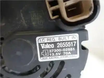 Second-hand car spare part alternator for kia picanto (sa) 1.0 oem iam references valeo/2655517  