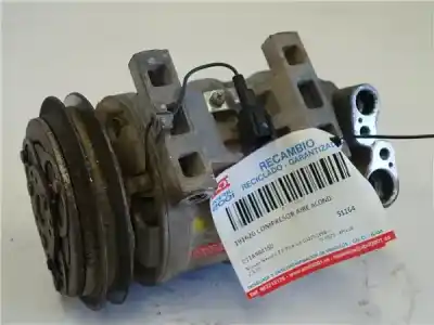 Peça sobressalente para automóvel em segunda mão compressor de ar condicionado a/a a/c por nissan pickup (d22) 2.5 di referências oem iam 
