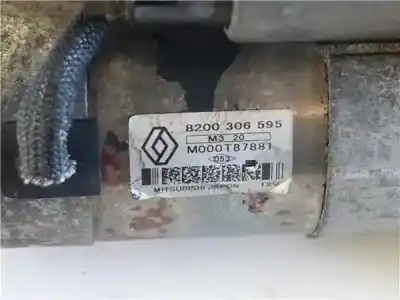 Second-hand car spare part starter motor for renault megane ii sedán (lm0/1_) 1.5 dci oem iam references   m000t87881 Second-hand car spare part starter motor for renault megane ii sedán (lm0/1_) 1.5 dci oem iam references   m000t87881