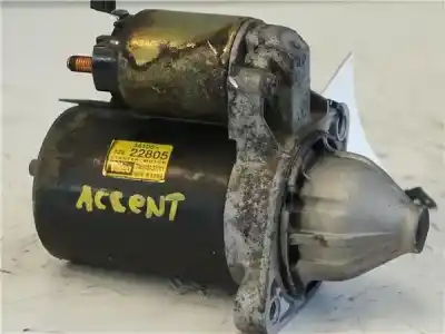 Pezzo di ricambio per auto di seconda mano motorino di avviamento per hyundai accent 1.3i riferimenti oem iam 