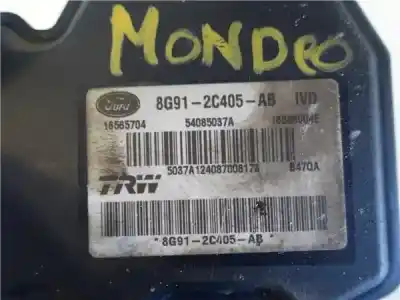 Peça sobressalente para automóvel em segunda mão abs por ford mondeo iv 1.8 tdci referências oem iam   54085037a