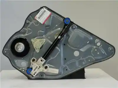 Second-hand car spare part rear left window regulator for volkswagen polo (9n1) 1.4 16v oem iam references   