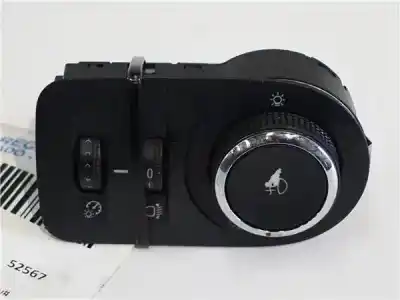 Peça sobressalente para automóvel em segunda mão comutador de luzes por opel corsa e (x15) 1.3 cdti (08. 68) referências oem iam 
