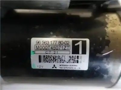 Peça sobressalente para automóvel em segunda mão motor de arranque por citroen c3 i (fc_, fn_) 1.4 i referências oem iam   m000t45071zt