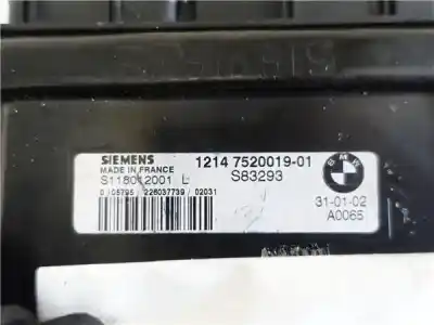 Second-hand car spare part ecu engine control for mini mini (r50,r53) 1.6 16v cat oem iam references siemens/5118012001l  