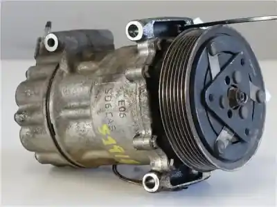Peça sobressalente para automóvel em segunda mão compressor de ar condicionado a/a a/c por peugeot 207 1.4 16v referências oem iam 