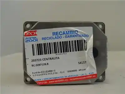 Gebrauchtes Autoersatzteil ECU-MOTORSTEUERGERÄT UCE Motorsteuergerät zum FORD KA (CCU)  OEM-IAM-Referenzen BC.0097129.B  