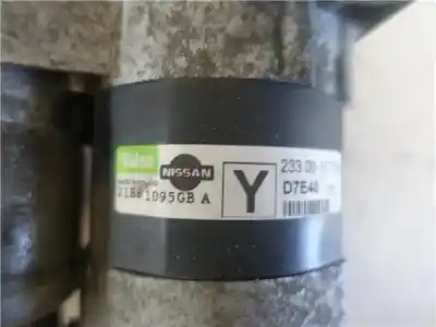 Second-hand car spare part starter motor for nissan note (e11e) 1.4 cat oem iam references   d7e40