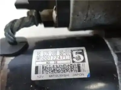 Peça sobressalente para automóvel em segunda mão motor de arranque por peugeot 3008 monospace (0u_) 1.6 hdi referências oem iam 