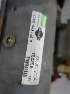 Peça sobressalente para automóvel em segunda mão motor de arranque por renault koleos i 2.0 dynamique pack2 referências oem iam 