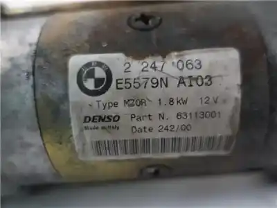 Pezzo di ricambio per auto di seconda mano motorino di avviamento per bmw serie 3 berlina (e46) 2.0 320d riferimenti oem iam   2247063