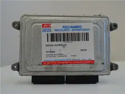 Second-hand car spare part ECU ENGINE CONTROL for CHEVROLET AVEO HATCHBACK  OEM IAM references   5WY5968C