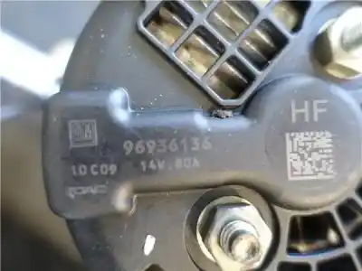 Second-hand car spare part alternator for chevrolet aveo hatchback 1.2 ls oem iam references 96936136 96945926 , chevrolet | 96843503 , chevrolet 
