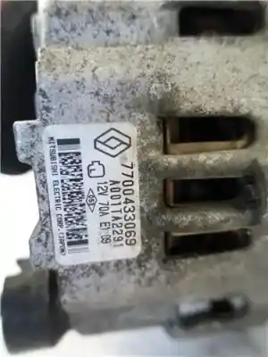 Автозапчастина б/у генератор для renault clio ii fase i (b/cb0) 1.2 (b/cb0f b/cb0a b/cb10 b/cb1k b/cb2d b/cb2h) посилання на oem iam   a001ta2291