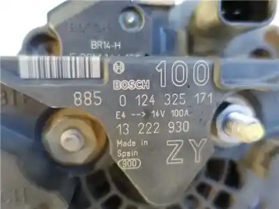 Автозапчасти б/у генератор за opel corsa d (s07) 1.2 (l08 l68) ссылки oem iam   0124325171